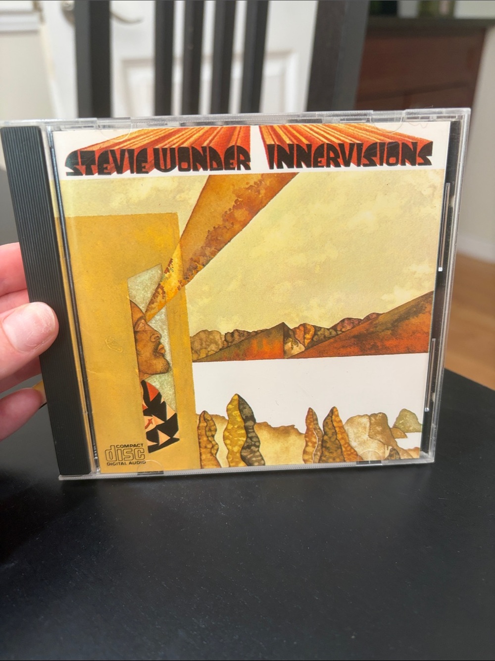 Stevie Wonder Innervisions CD 1973 Motown Record Corporation Great Condition!